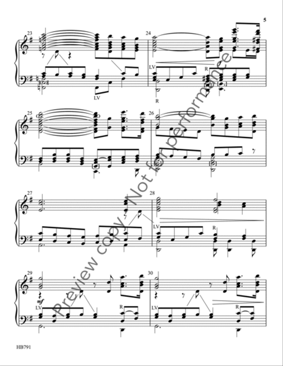 Awake, My Soul - Buckwalter 5-Octaves scores gallery preview page 5