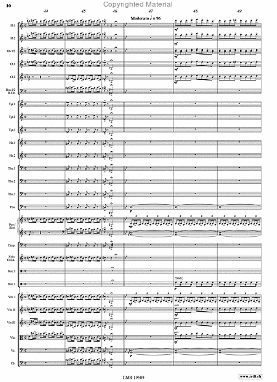 Taras Bulba Taras Bulba Orchestra scores gallery preview page 10