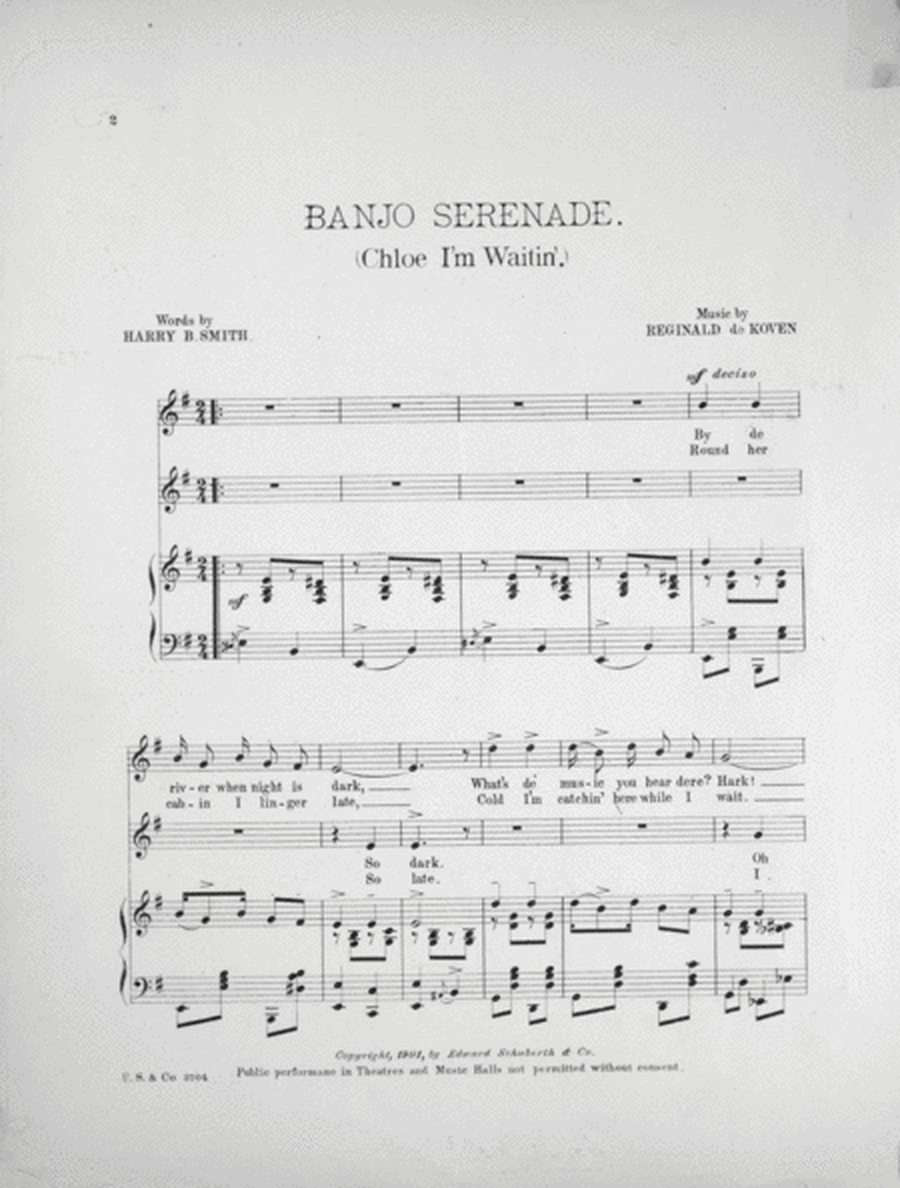 Banjo Serenade (Chloe, I'm Waitin')