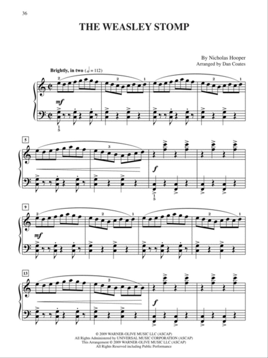Selections from Harry Potter and the Half-Blood Prince Easy Piano scores gallery preview page 5