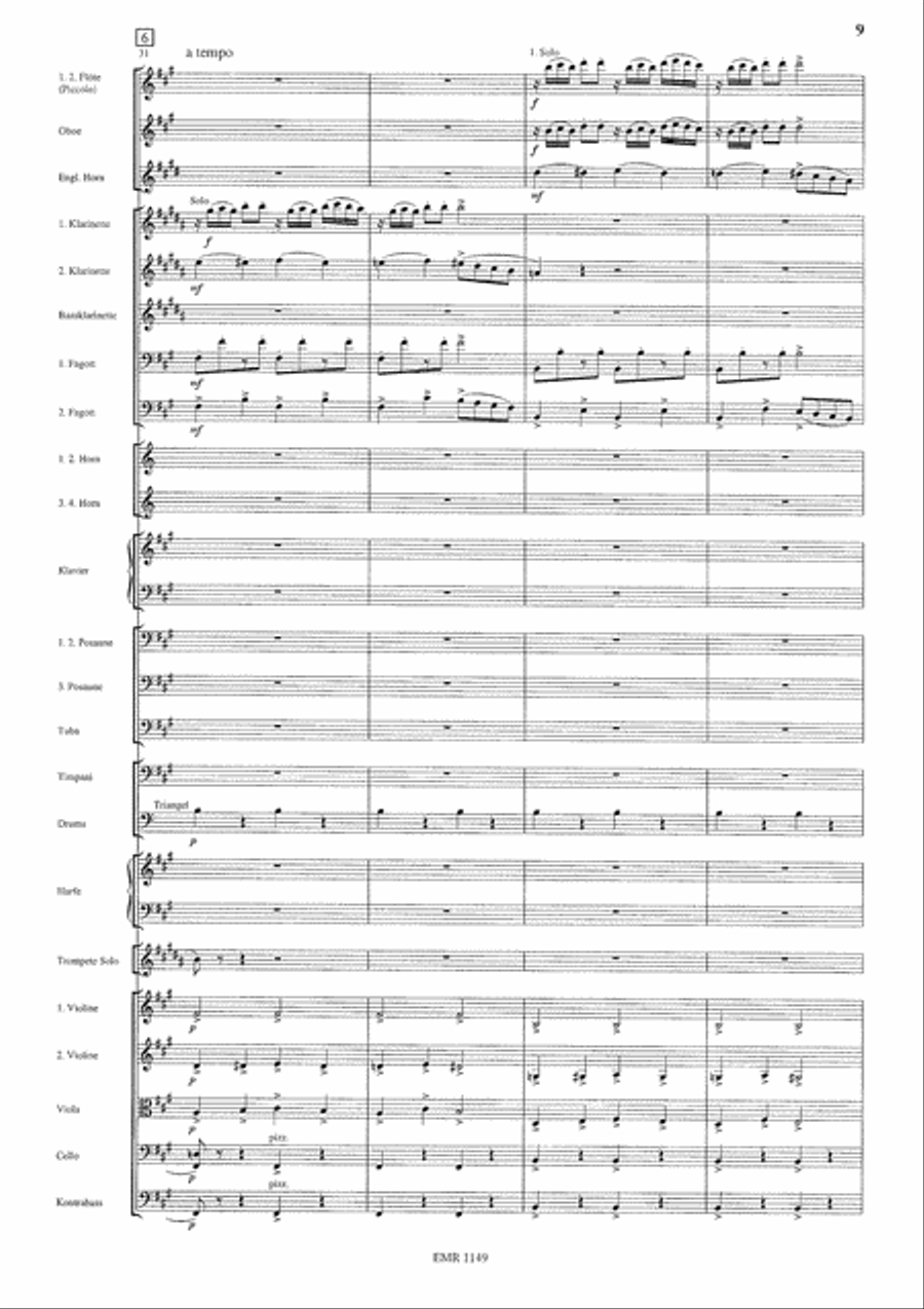 Rhapsody In Blue Orchestra scores gallery preview page 10