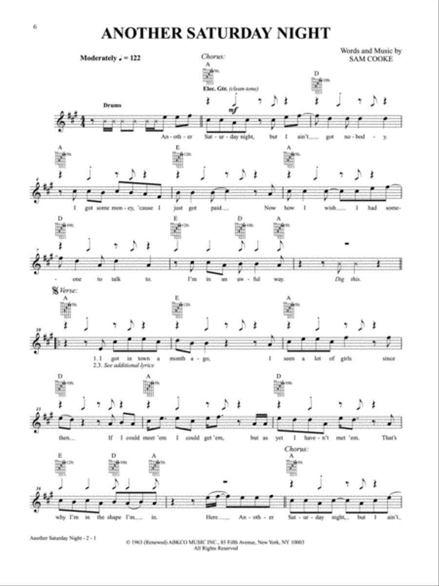 The Guitar Collection -- Early Rock 'n' Roll Guitar scores gallery preview page 5