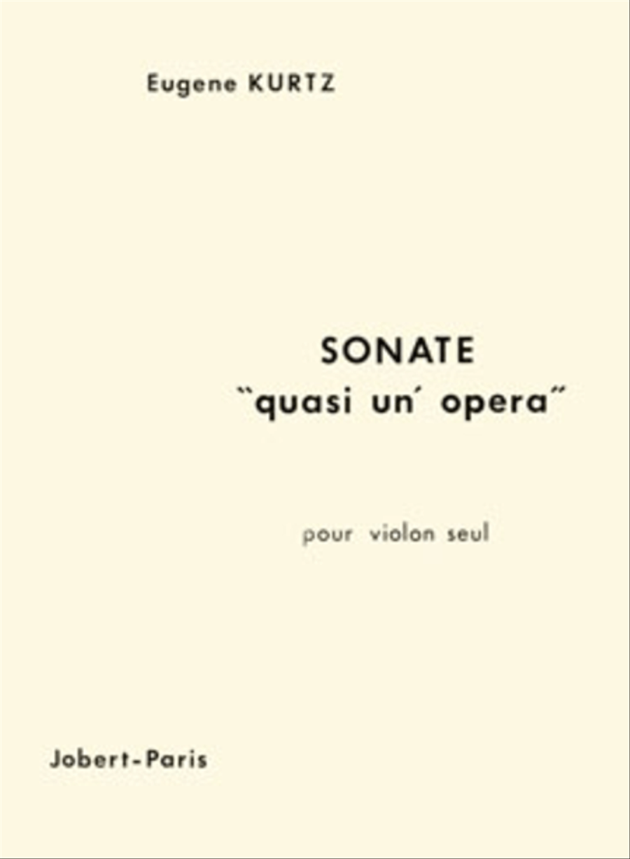 Sonate Quasi Un' Opera Violin Solo scores gallery preview page 1