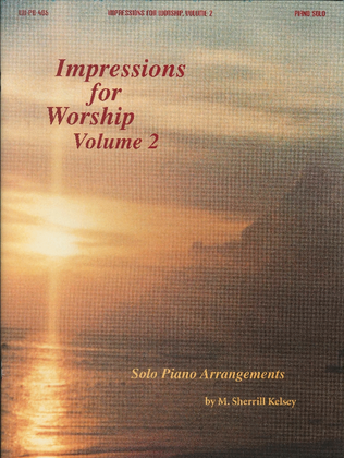 Book cover for Impressions for Worship- Vol. 2