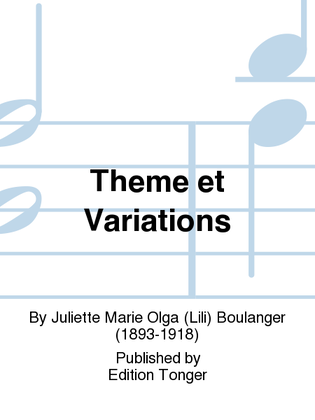 Book cover for Theme et Variations