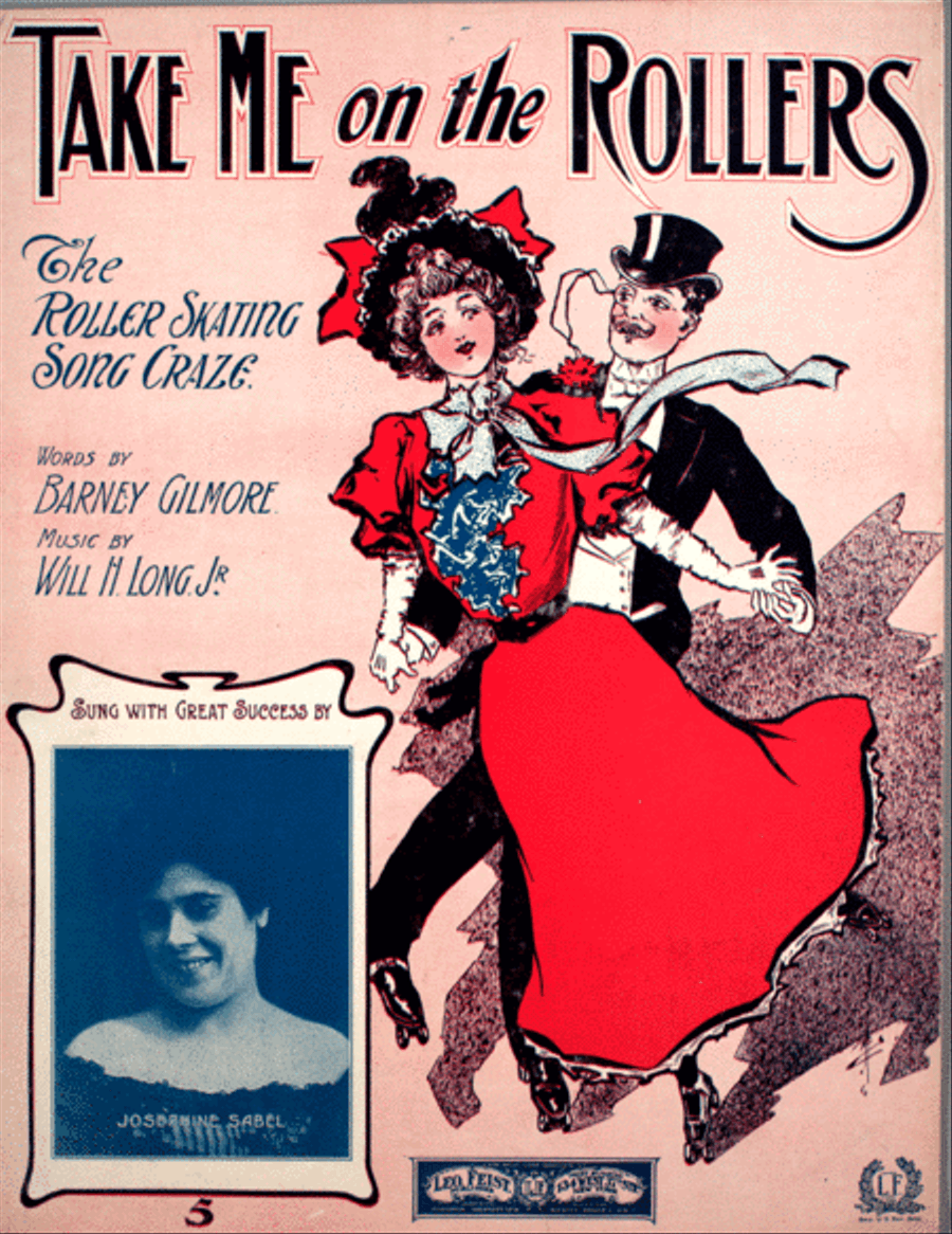 Take Me on the Rollers. The Roller Skating song Craze Voice scores gallery preview page 1