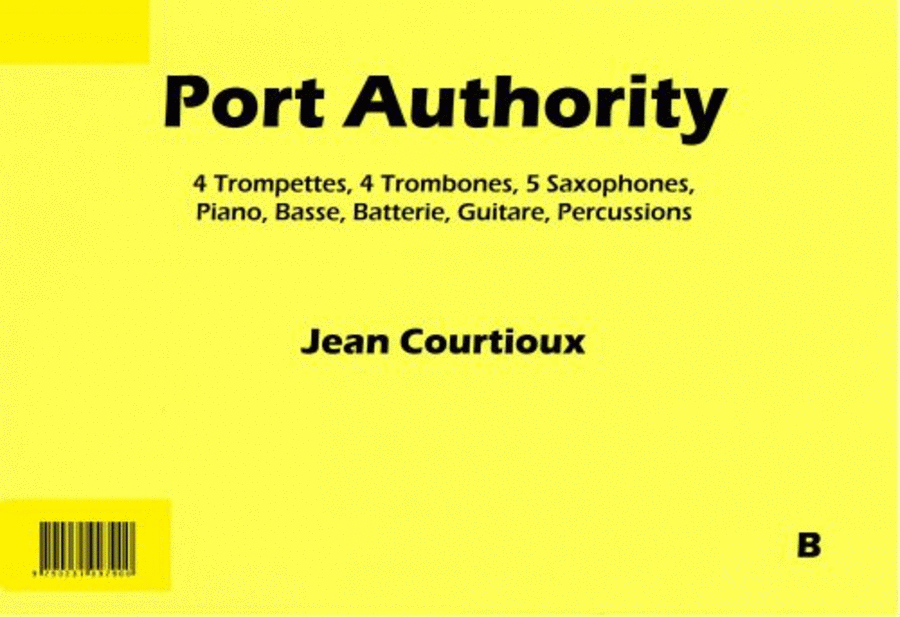 Port authority Jazz Ensemble scores gallery preview page 1