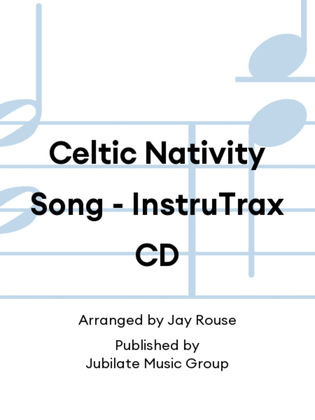 Book cover for Celtic Nativity Song - InstruTrax CD