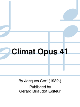 Climat Opus 41