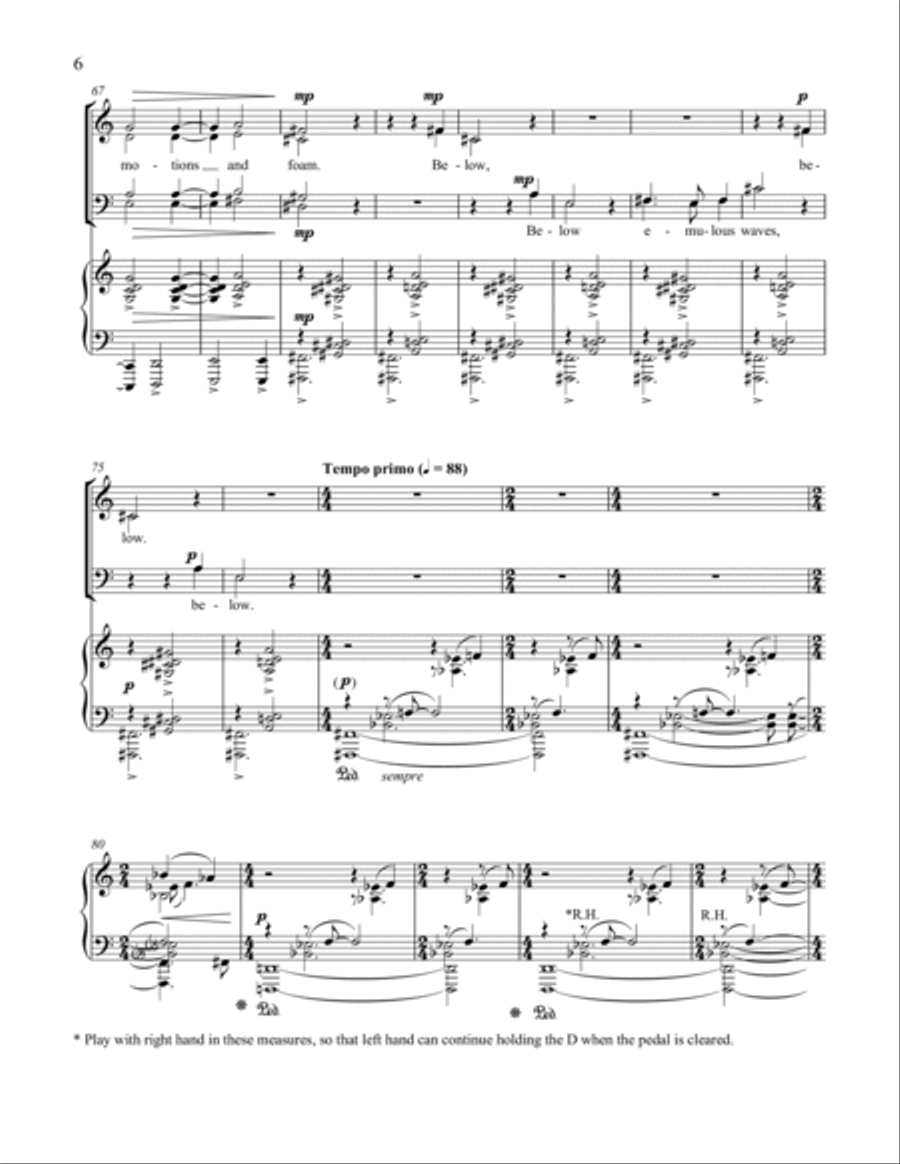 The Ship Starting The Ship Starting 4-Part scores gallery preview page 12