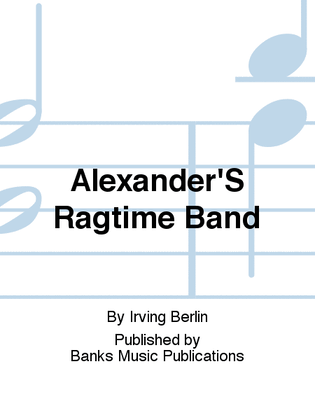 Book cover for Alexander'S Ragtime Band