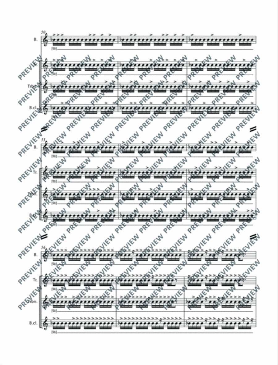 Irrational Irrational Clarinet scores gallery preview page 15