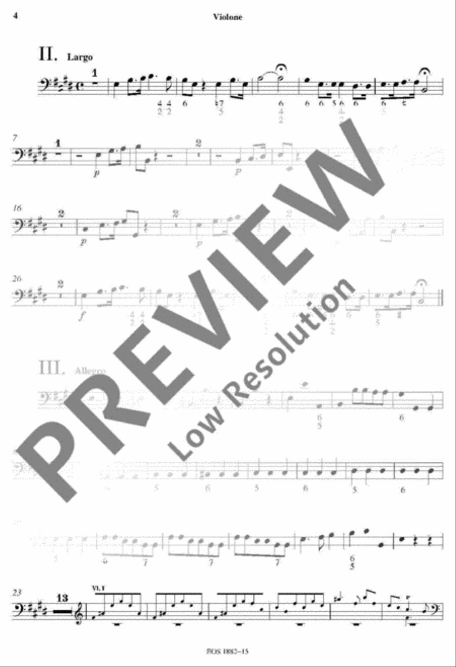 L'Estro Armonico Double Bass scores gallery preview page 4