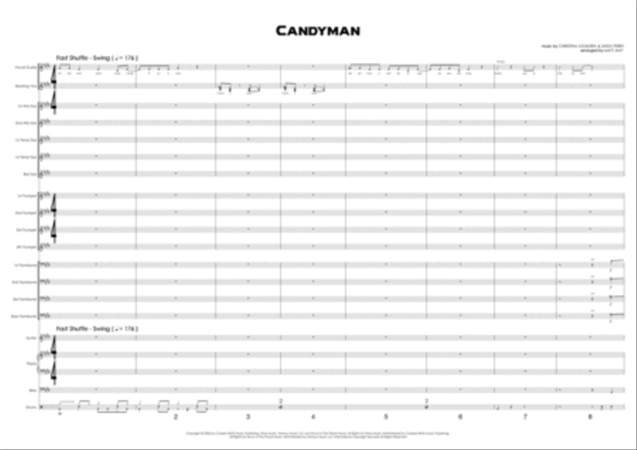 Candyman Jazz Ensemble scores gallery preview page 1
