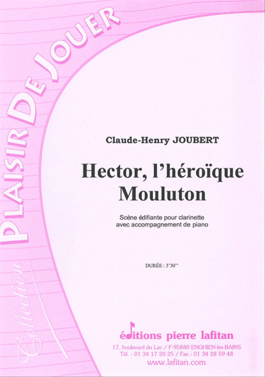 Hector, L'Héroïque Mouluton Clarinet Solo scores gallery preview page 1
