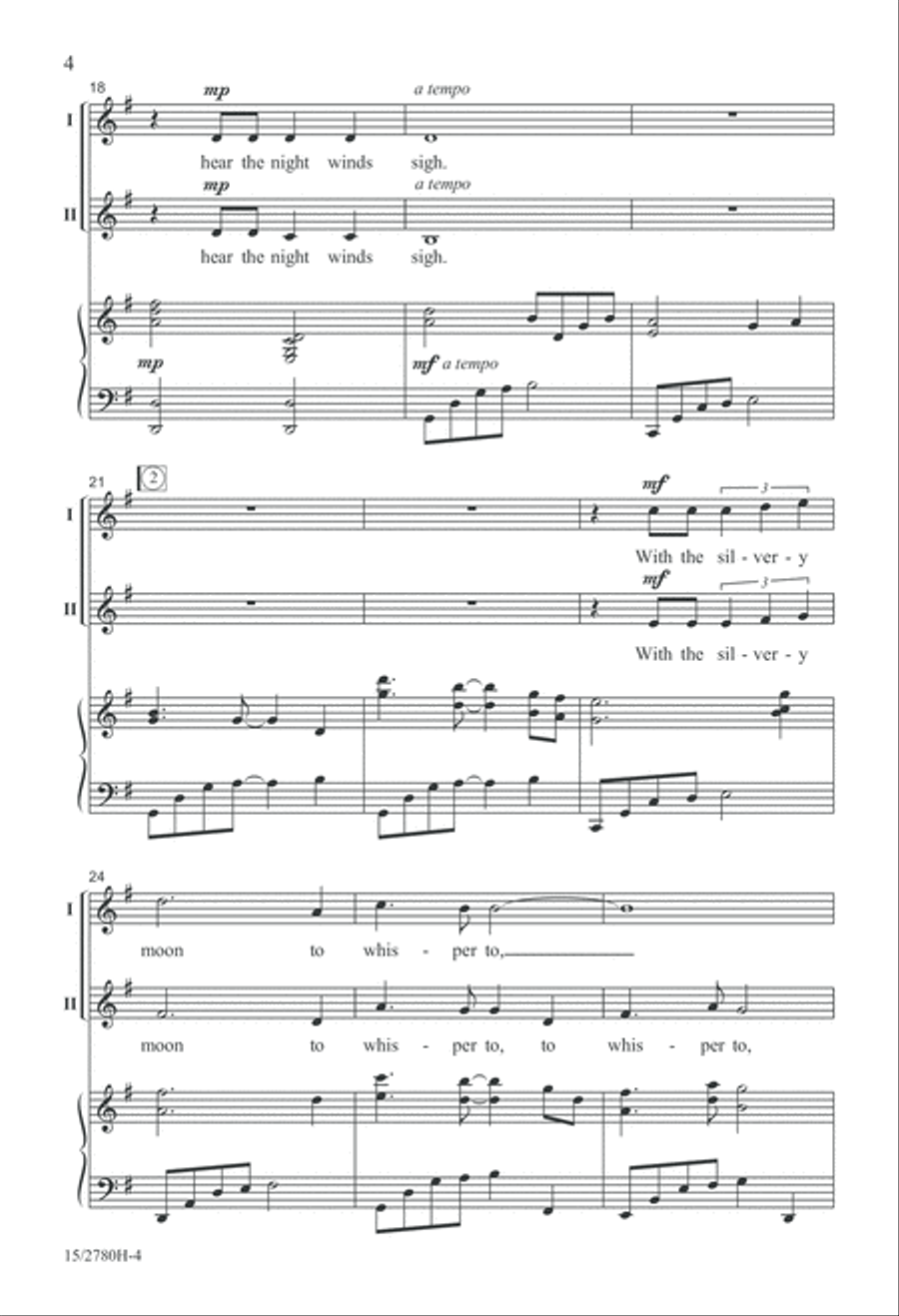 Night Winds 2-Part scores gallery preview page 5
