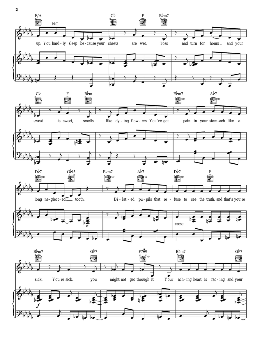 Lovesick (from Women On The Verge Of A Nervous Breakdown) Acoustic Guitar scores gallery preview page 2