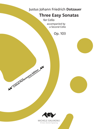 Three Easy Sonatas for Two Cellos