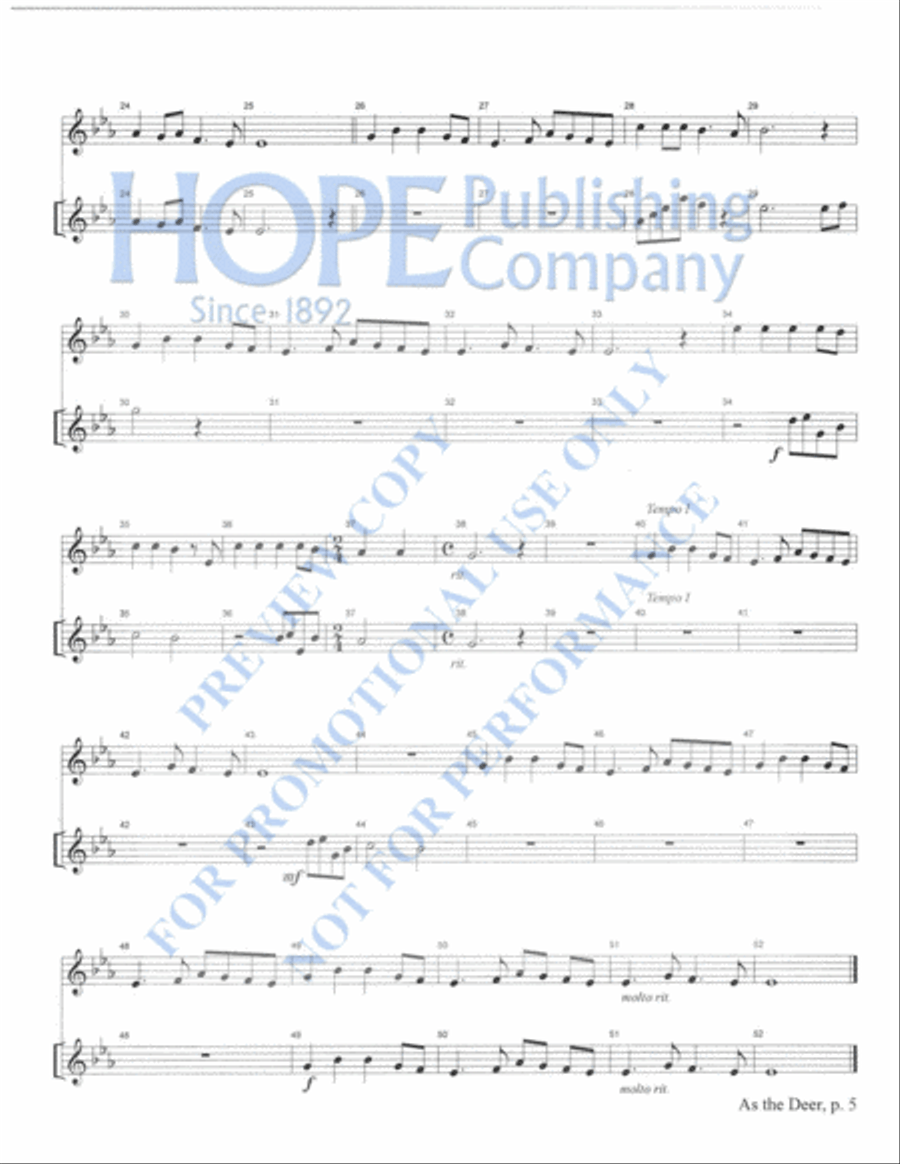 Praise Him with Instruments Orchestra scores gallery preview page 8