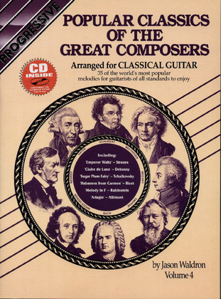 Book cover for Progressive Popular Classics Volume 4 (Book/CD)
