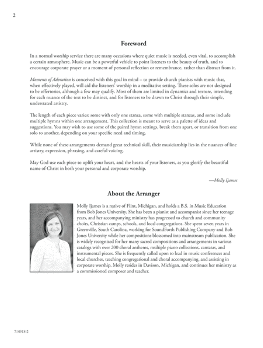 Meditation Moments (Digital Download) Piano Solo scores gallery preview page 2