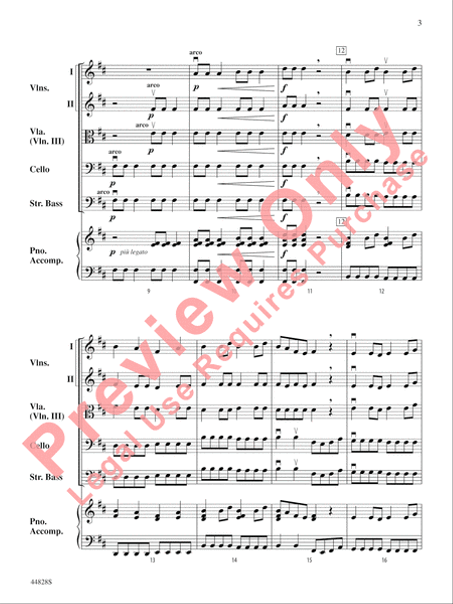 Ninja Ninja String Orchestra scores gallery preview page 4
