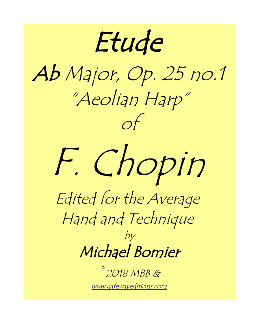 Etude Op.25 No.1 in Ab major 