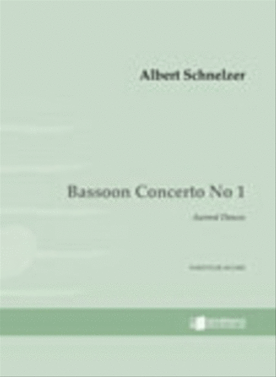 Bassoon Concerto No. 1 - Studiepartitur Orchestra scores gallery preview page 1
