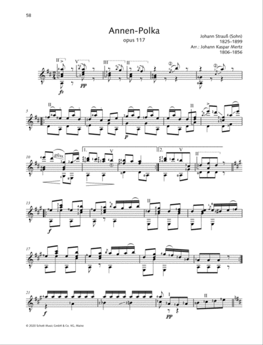 Annen-Polka Annen-Polka Acoustic Guitar scores gallery preview page 2