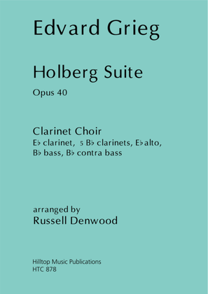 Holberg Suite arr. Clarinet Choir