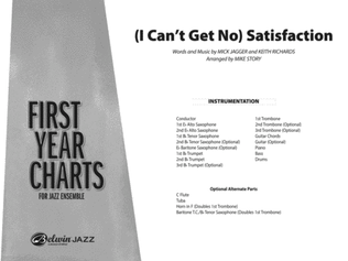 Book cover for (I Can't Get No) Satisfaction: Score