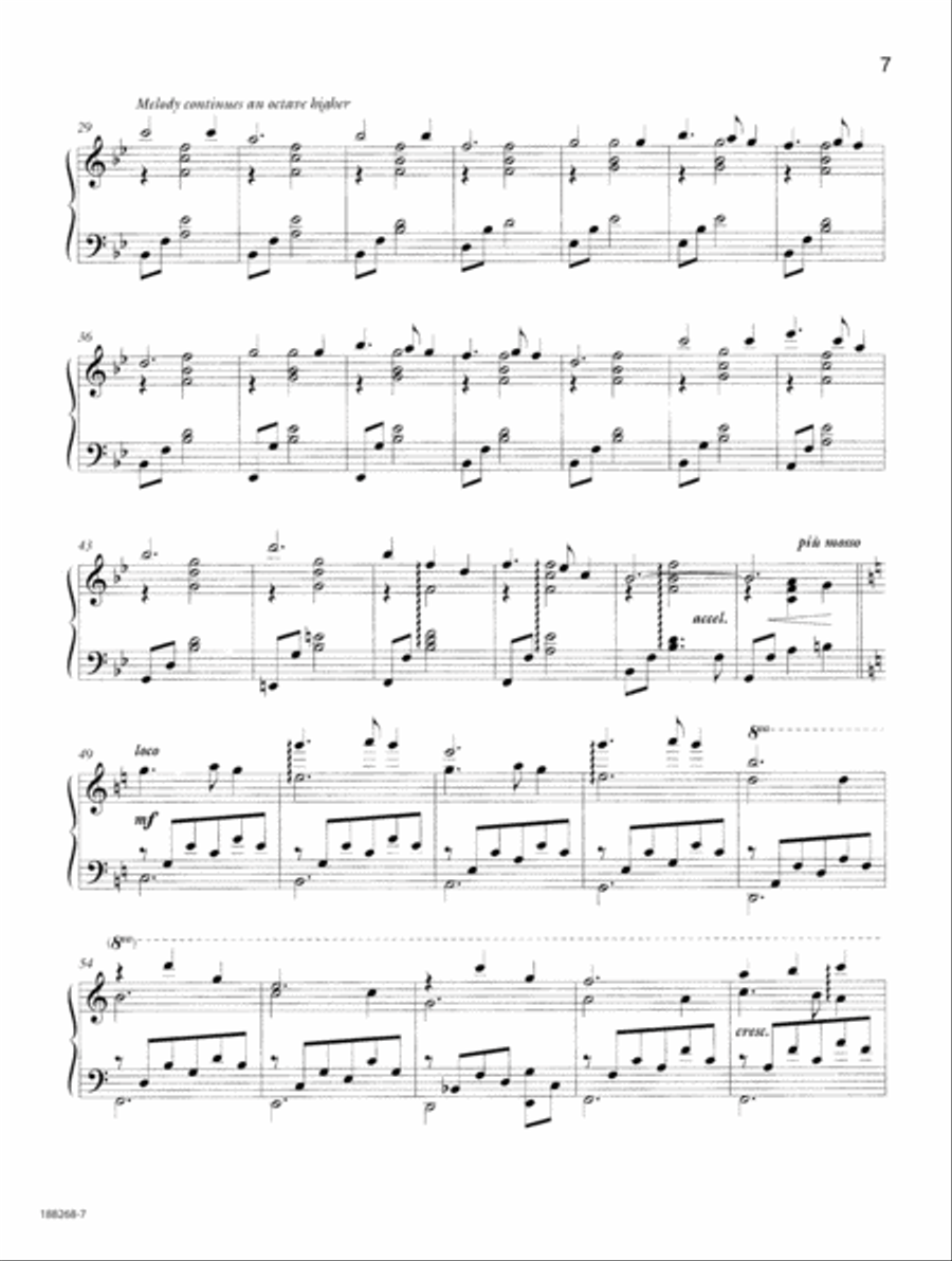 Prepare Him Room - Book and Listening CD Piano Solo scores gallery preview page 7