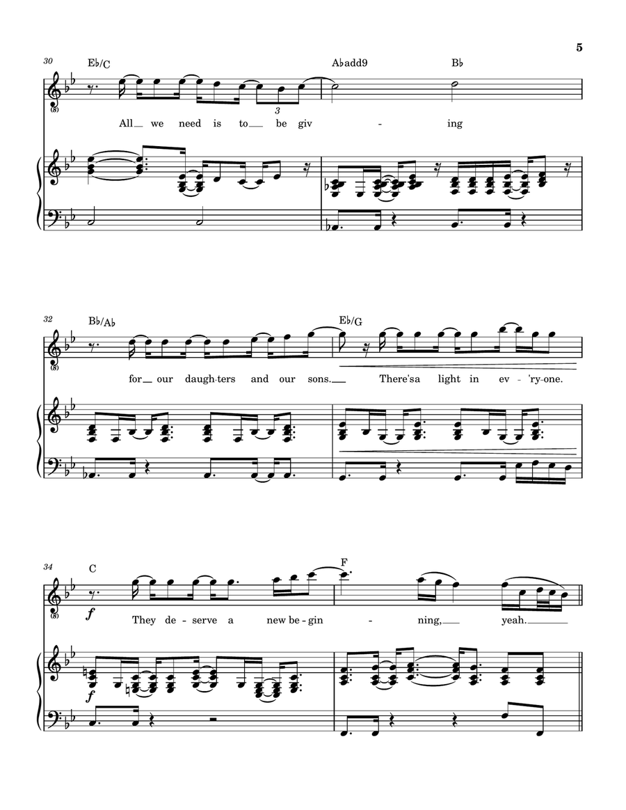 Can We Fix Our Nation's Broken Heart Piano, Vocal, Guitar scores gallery preview page 6