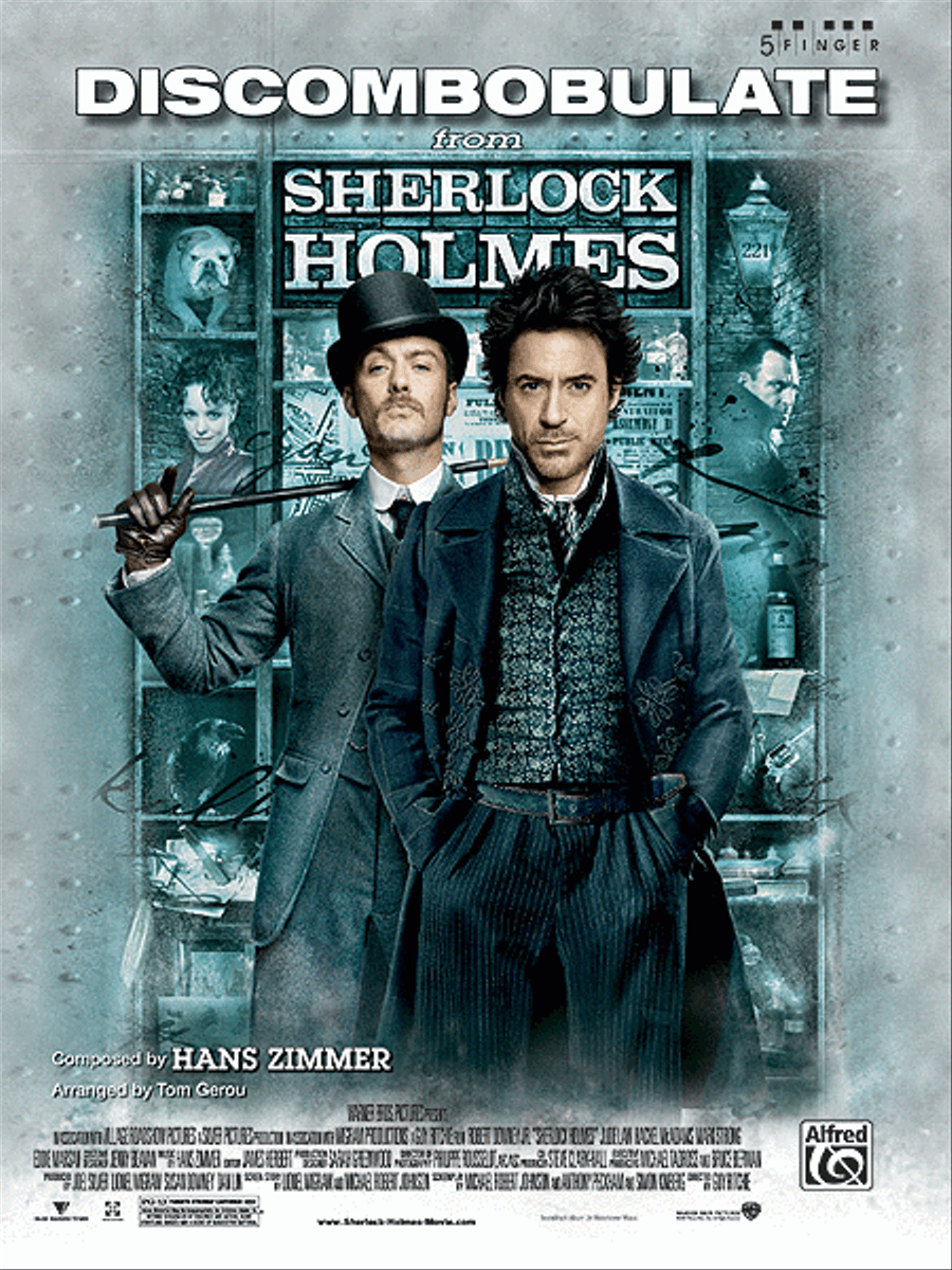 Discombobulate (from the motion picture Sherlock Holmes) Small Ensemble scores gallery preview page 1