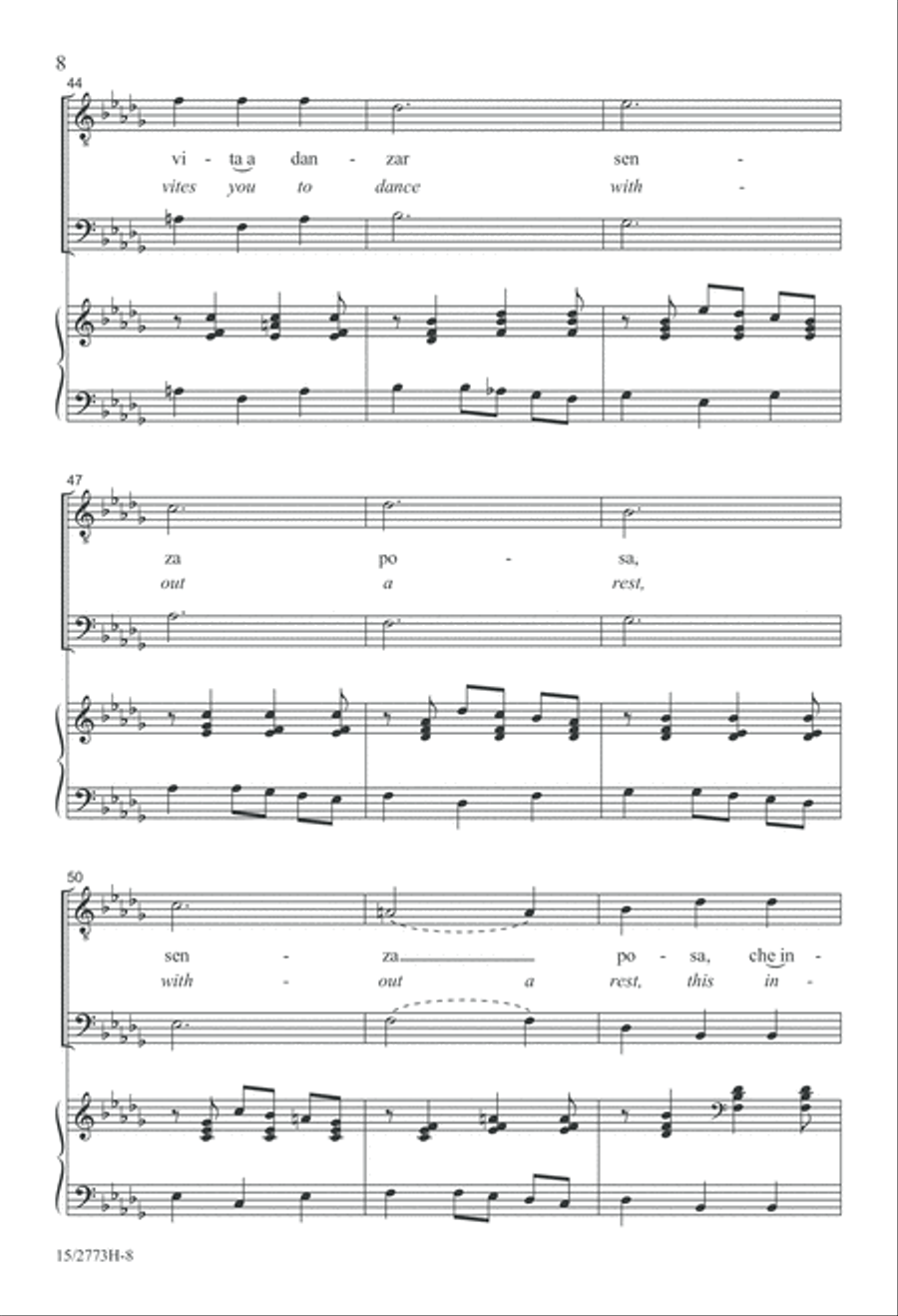 Danza, Danza, Fanciulla Gentile TB scores gallery preview page 8