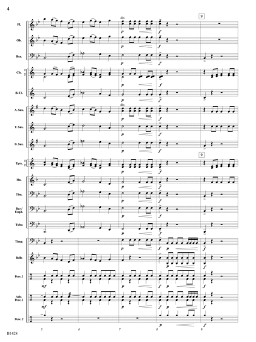 Corps of Discovery (The Great Voyage): Score Concert Band scores gallery preview page 4