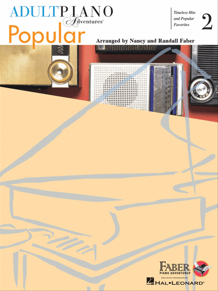 Book cover for Adult Piano Adventures Popular Book 2