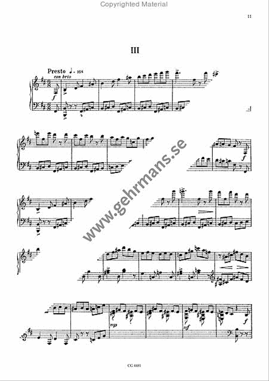 Sonatin nr 1 Piano Solo scores gallery preview page 4