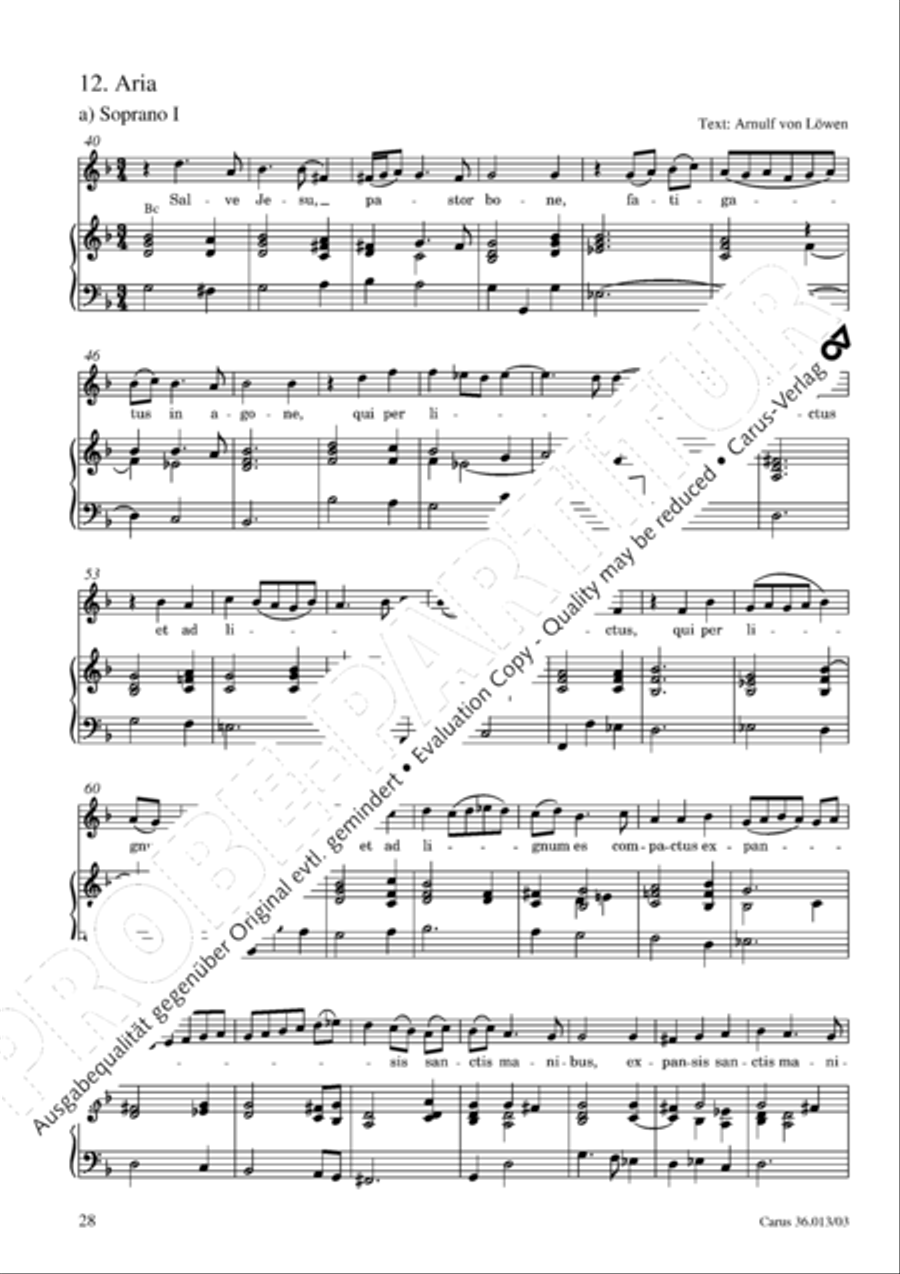 Membra Jesu nostri SSATB scores gallery preview page 29