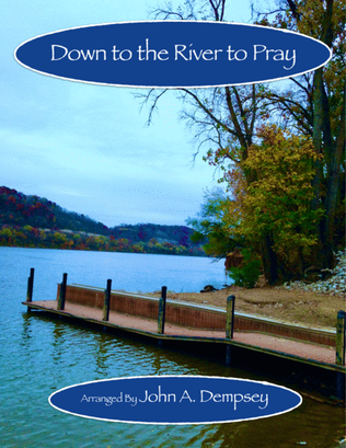 Book cover for Down to the River to Pray (Brass Trio for Two Trumpets and Trombone)