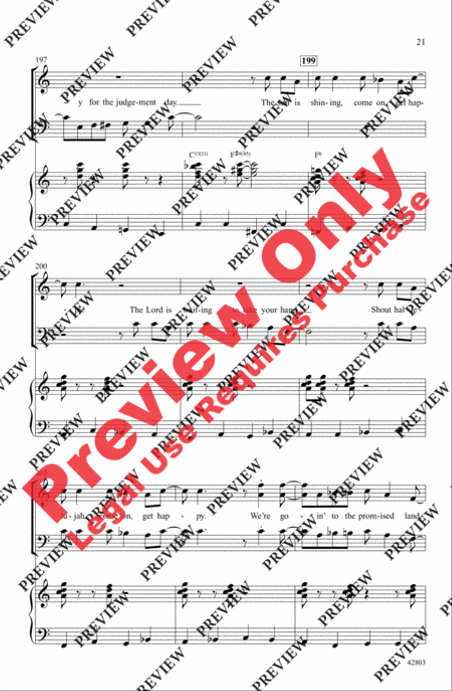 Swing's the Thing! 3-Part scores gallery preview page 20