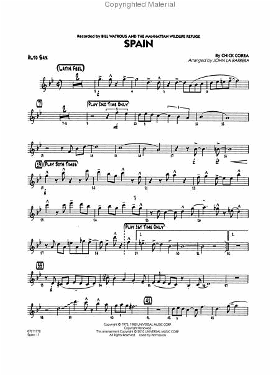 Spain Big Band scores gallery preview page 4