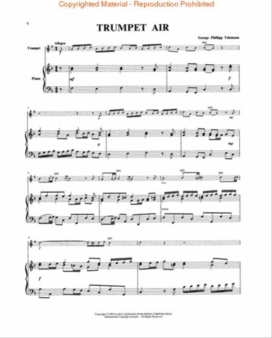 Canadian Brass Book of Intermediate Trumpet Solos Trumpet Solo scores gallery preview page 2