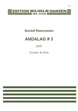 Book cover for Andalag # 3