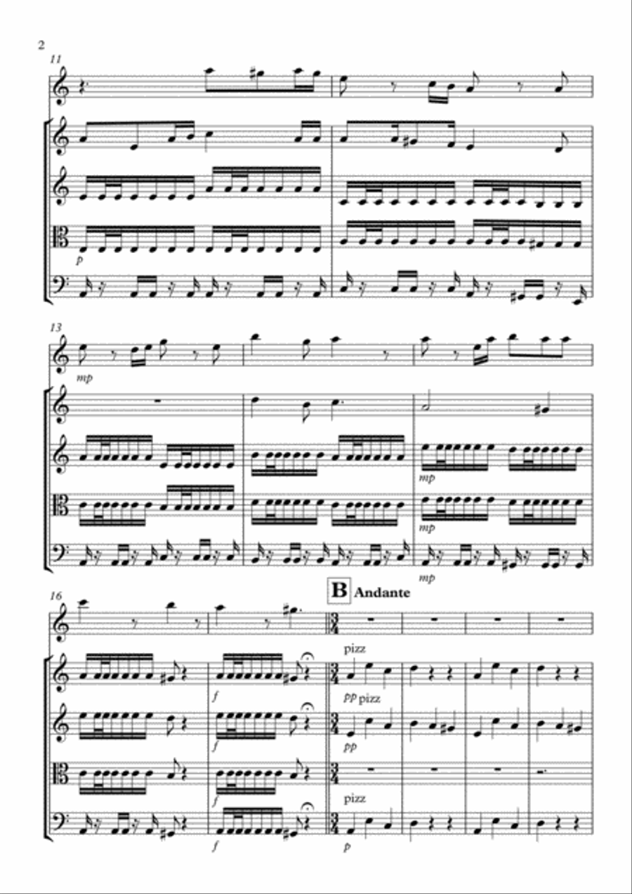 Faith Chamber Orchestra scores gallery preview page 2