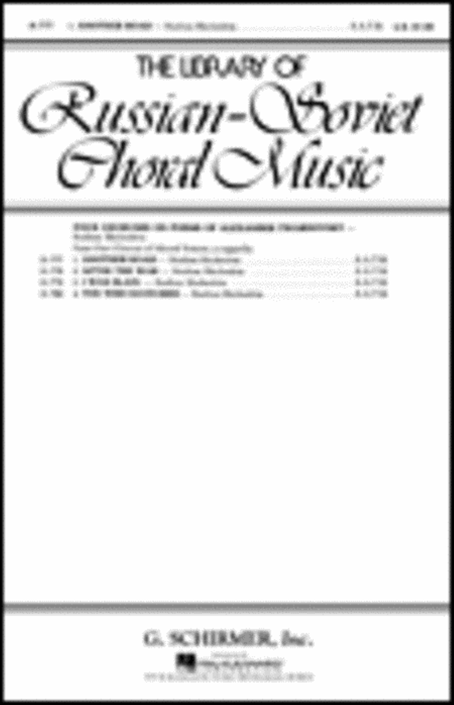 Another Road A Cappella 4-Part scores gallery preview page 1