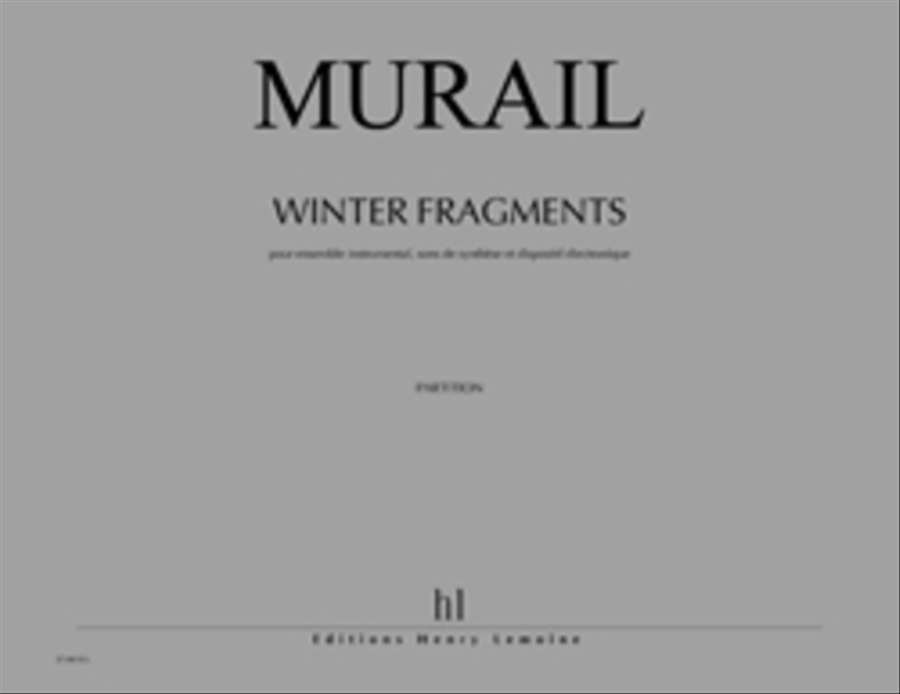 Winter Fragments Electronic Media scores gallery preview page 1