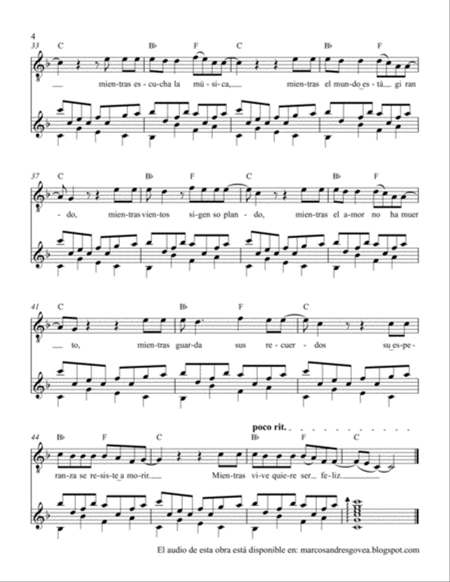 Paso A Paso Guitar scores gallery preview page 4