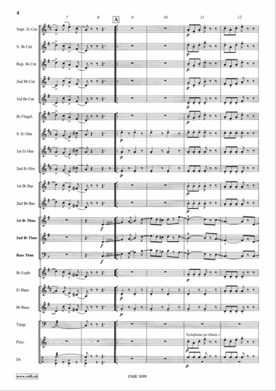 Trombones Go Mad Trombone Trio scores gallery preview page 5