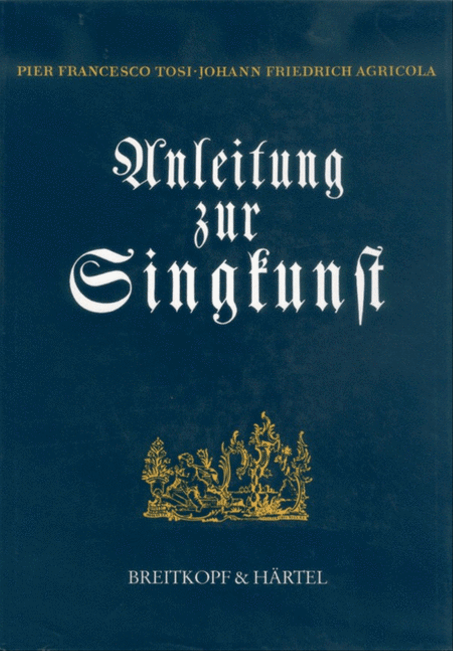 Anleitung zur Singkunst Anleitung zur Singkunst Collection / Songbook scores gallery preview page 1